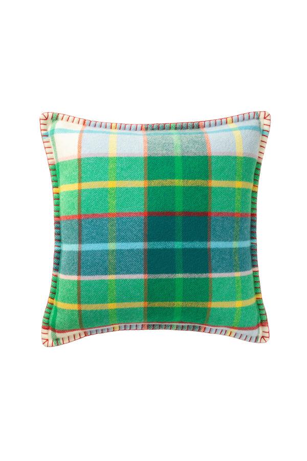 johnstons of elgin Double Face Check Cushion