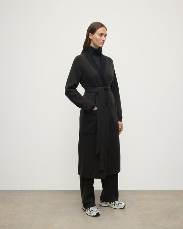 Johnstons Of Elgin Double-Face Grey Cardigan