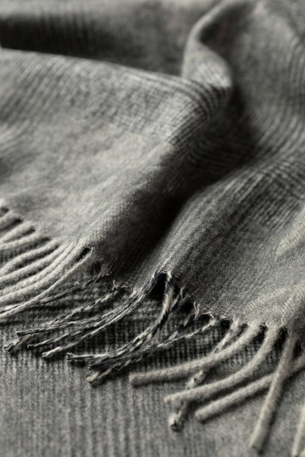 Johnstons Of Elgin Grey Highgrove Heritage Scarf