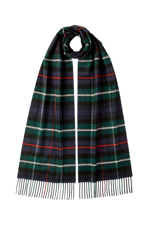 johnstons of elgin Mackenzie Tartan Cashmere Scarf