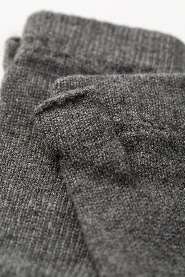 Johnstons Of Elgin Mid Grey Cashmere Wrist Warmers