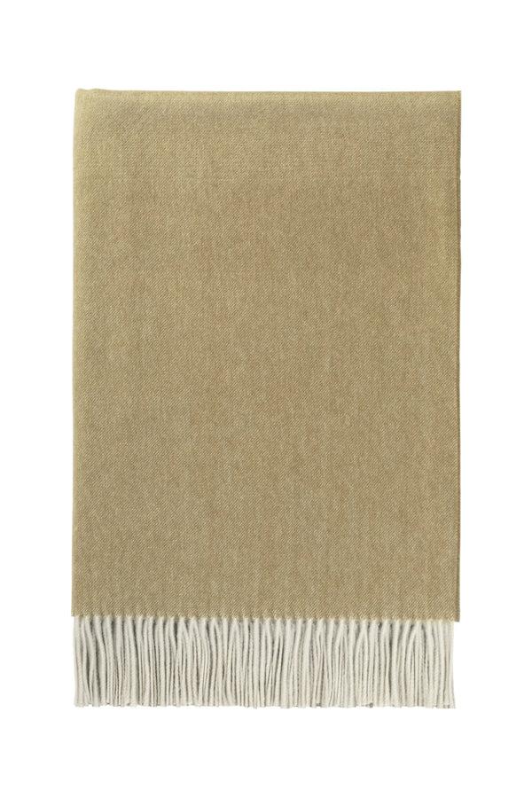 Johnstons Of Elgin Ombré Green Cashmere Throw