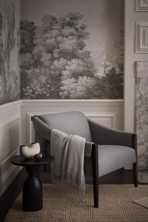 Johnstons Of Elgin Silver Cashmere Throw