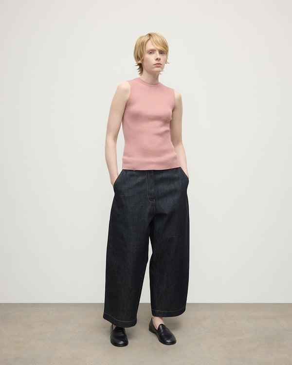 johnstons of elgin Sleeveless Pink Tank Top