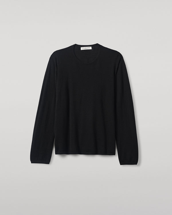 Johnstons Of Elgin Superfine Cashmere Black Jumper