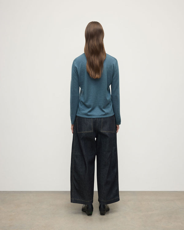 Johnstons Of Elgin Superfine Cashmere Green Jumper