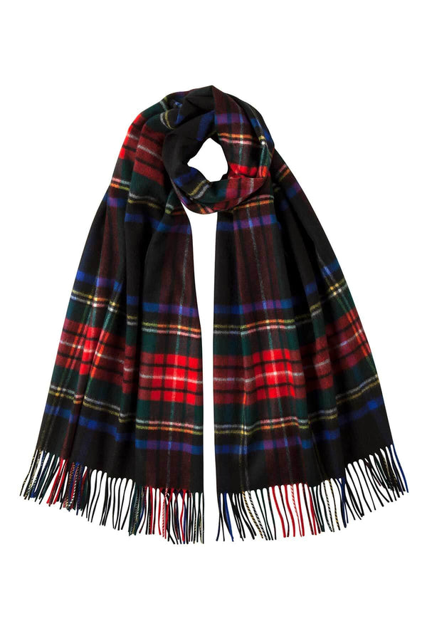 johnstons of elgin Tartan Cashmere Stole