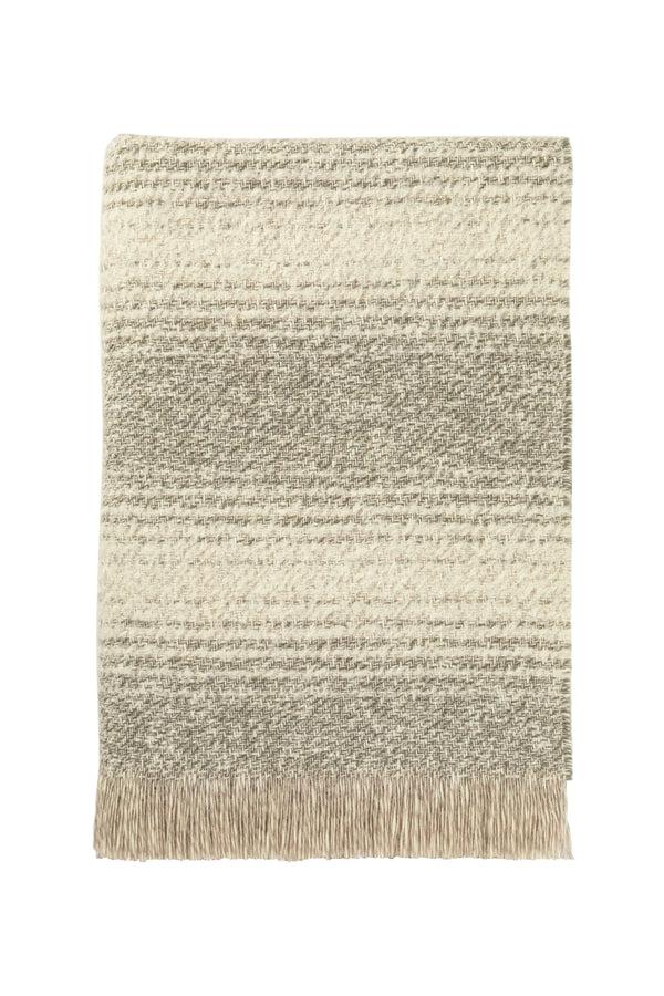 Johnstons Of Elgin Textural Ombré Green Throw