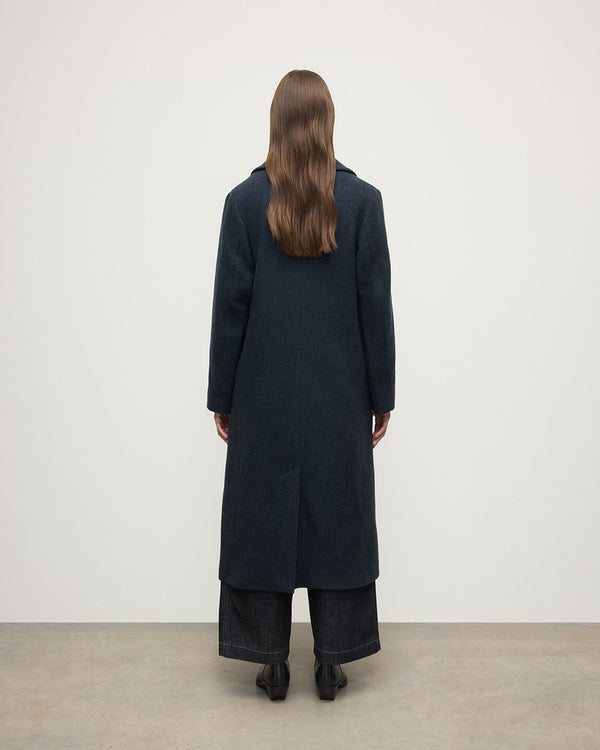 Johnstons Of Elgin The Great Coat In Green