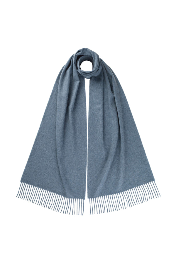 johnstons of elgin Wide Cashmere Scarf