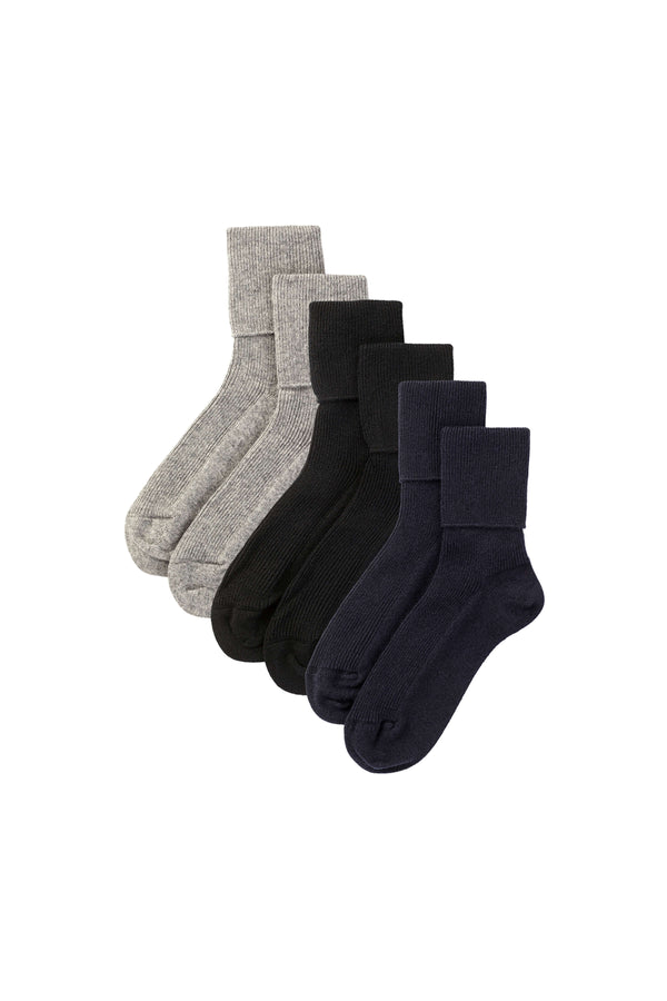johnstons of elgin Women's Cashmere Socks Gift Set
