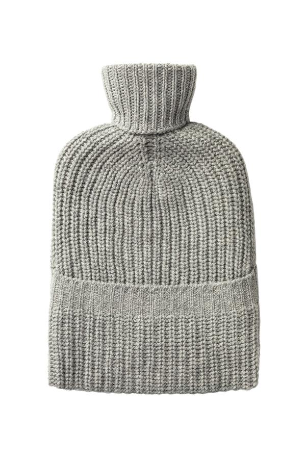 Johnstons Of Elgin Light Grey Cashmere Hot Water Bottle Cover