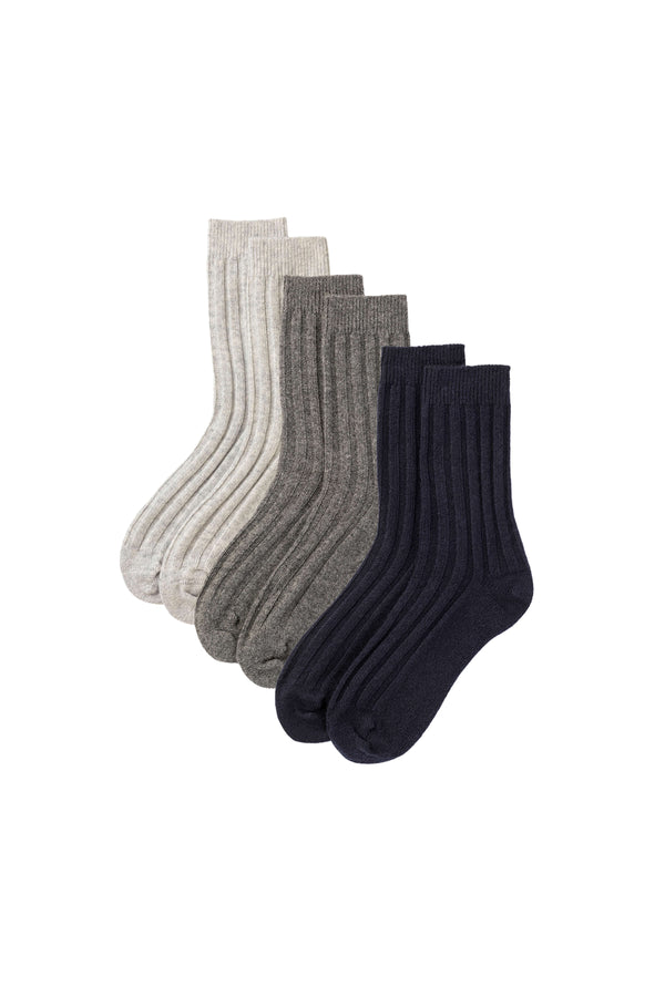 johnstons of elgin Men's Cashmere Lounge Socks Gift Set