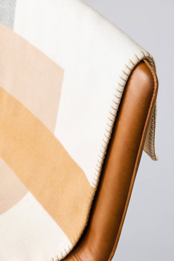 Johnstons Of Elgin 'Pyramid' Blanket Stitched Children's Throw