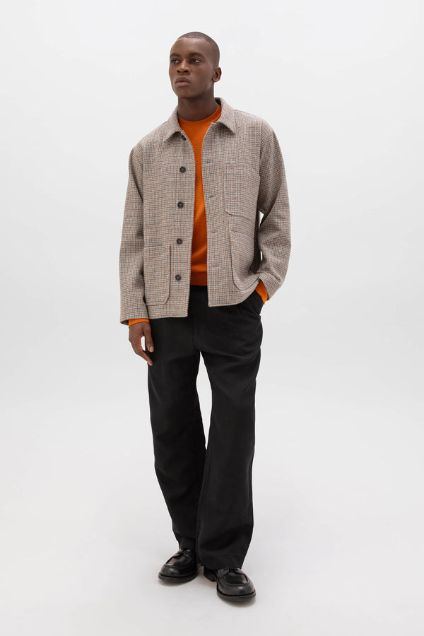 Johnstons Of Elgin The Weavers Jacket Brown Gun Club