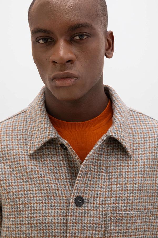 Johnstons Of Elgin The Weavers Jacket Brown Gun Club