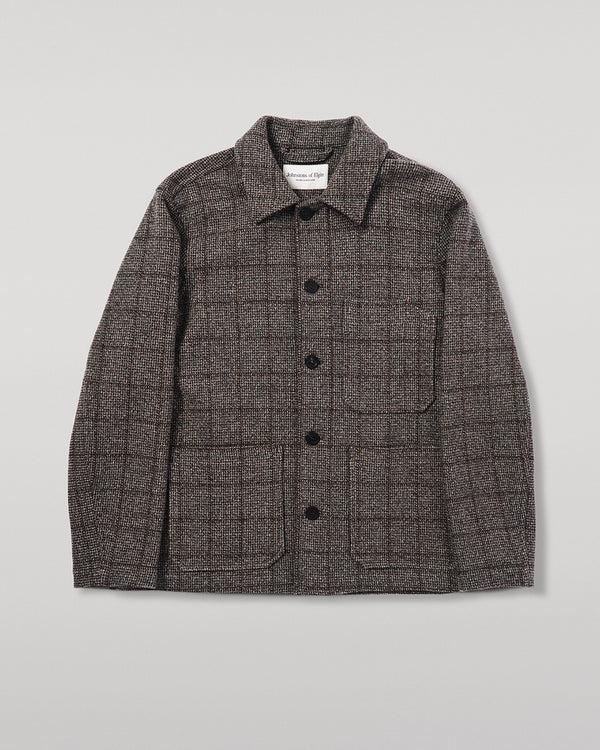 Johnstons Of Elgin The Weavers Jacket Peregrine Tweed Windowpane