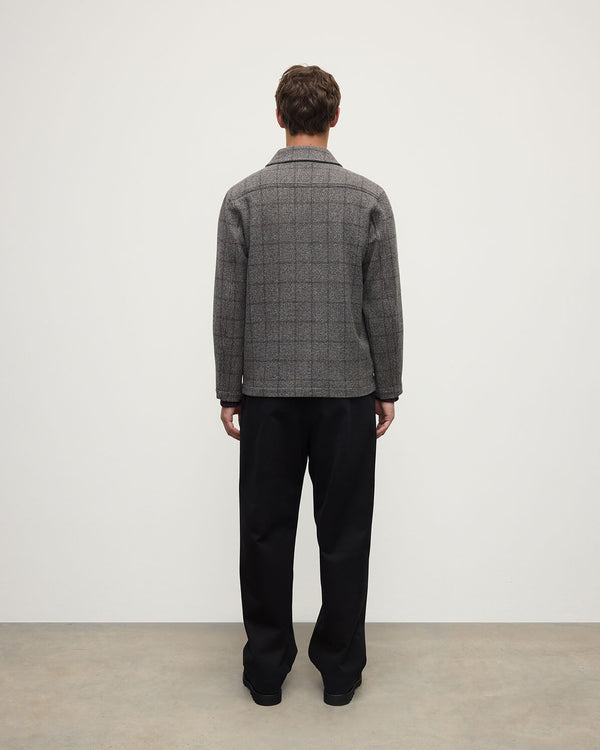 Johnstons Of Elgin The Weavers Jacket Peregrine Tweed Windowpane