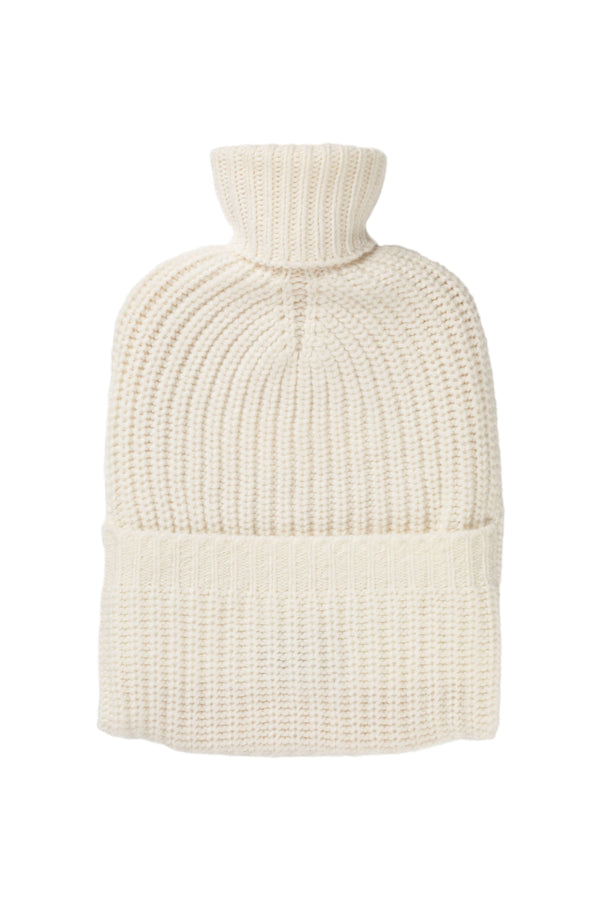 johnstons of elgin White Cashmere Hot Water Bottle Cover