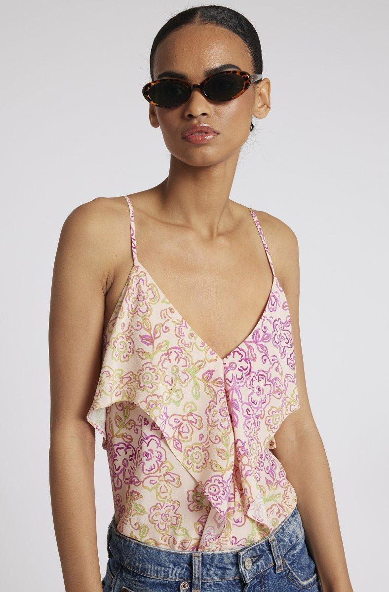 Jojo Maman Bébé Buell Sleeveless Top Spanish Villa Multi