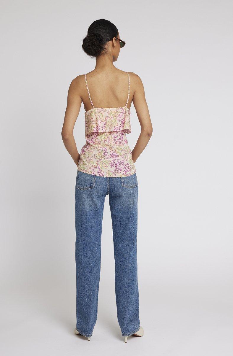 Jojo Maman Bébé Buell Sleeveless Top Spanish Villa Multi