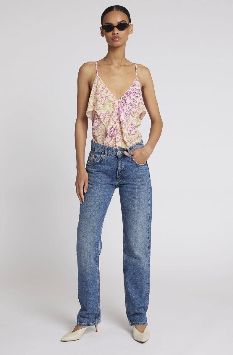 jojo maman bébé Buell Sleeveless Top Spanish Villa Multi