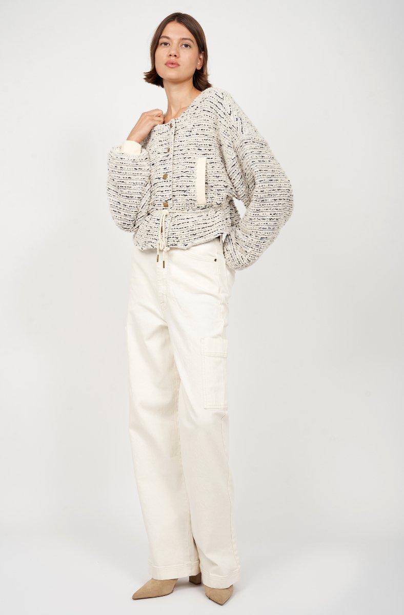 jojo maman bébé Cisco Jacket Dark Sapphire Multi Blue