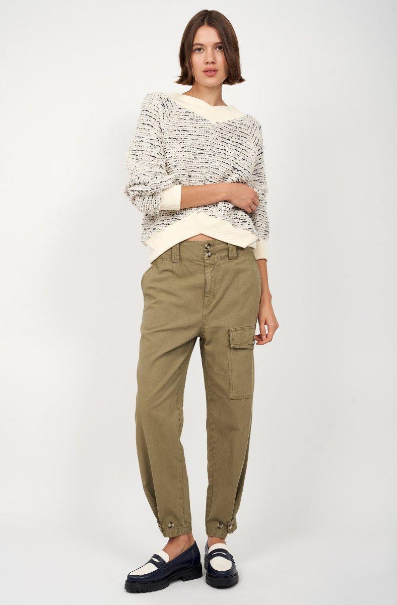 Jojo Maman Bébé Hester Sweater Dark Sapphire Multi Blue