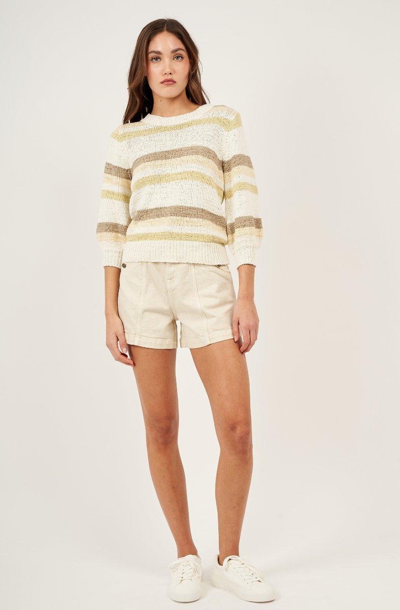 jojo maman bébé Azaria Sweater Porcelain Multi