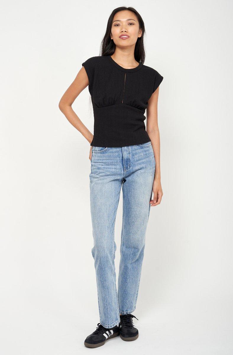 jojo maman bébé Bambi Sleeveless Top Caviar Black