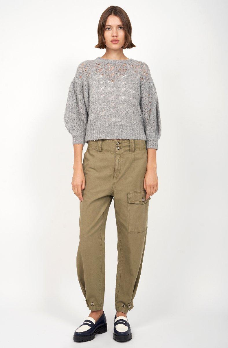 Jojo Maman Bébé Concetta Sweater Heather Grey