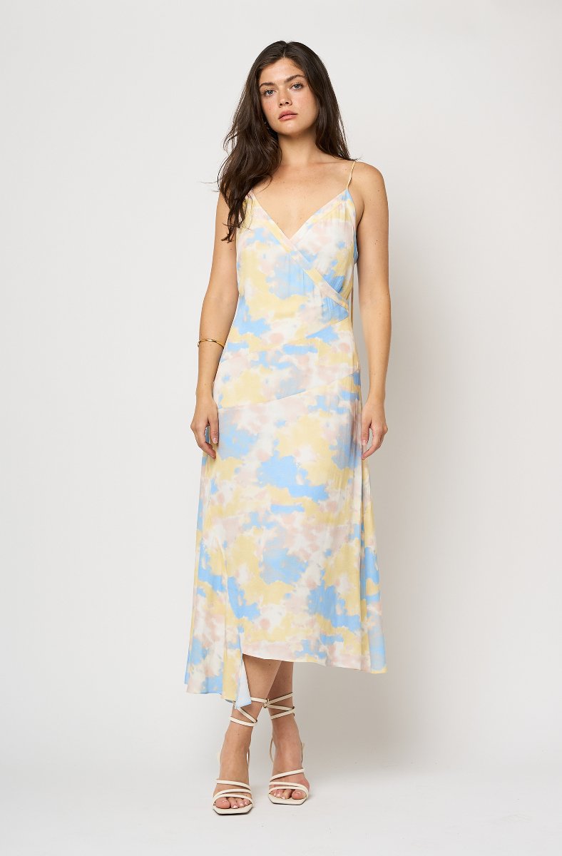 jojo maman bébé Dami Dress Blue Bell Multi