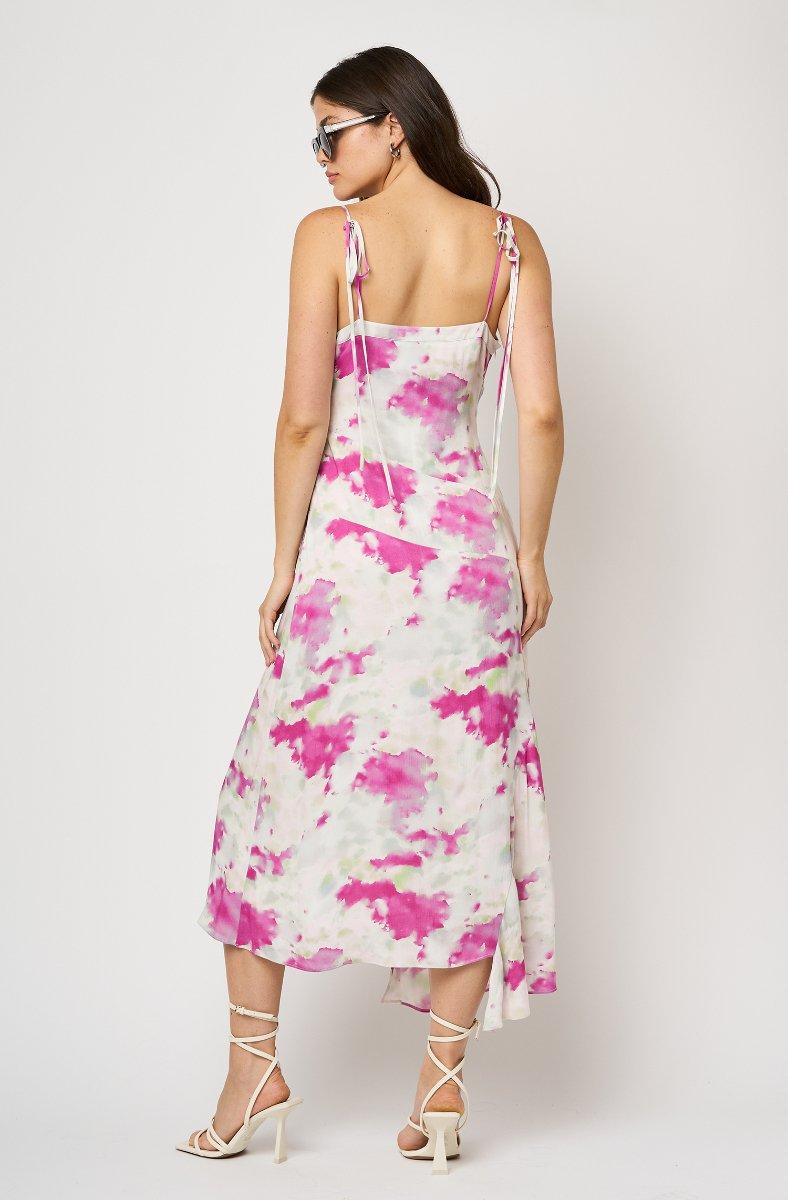 Jojo Maman Bébé Dami Dress Fuchsia Red Multi