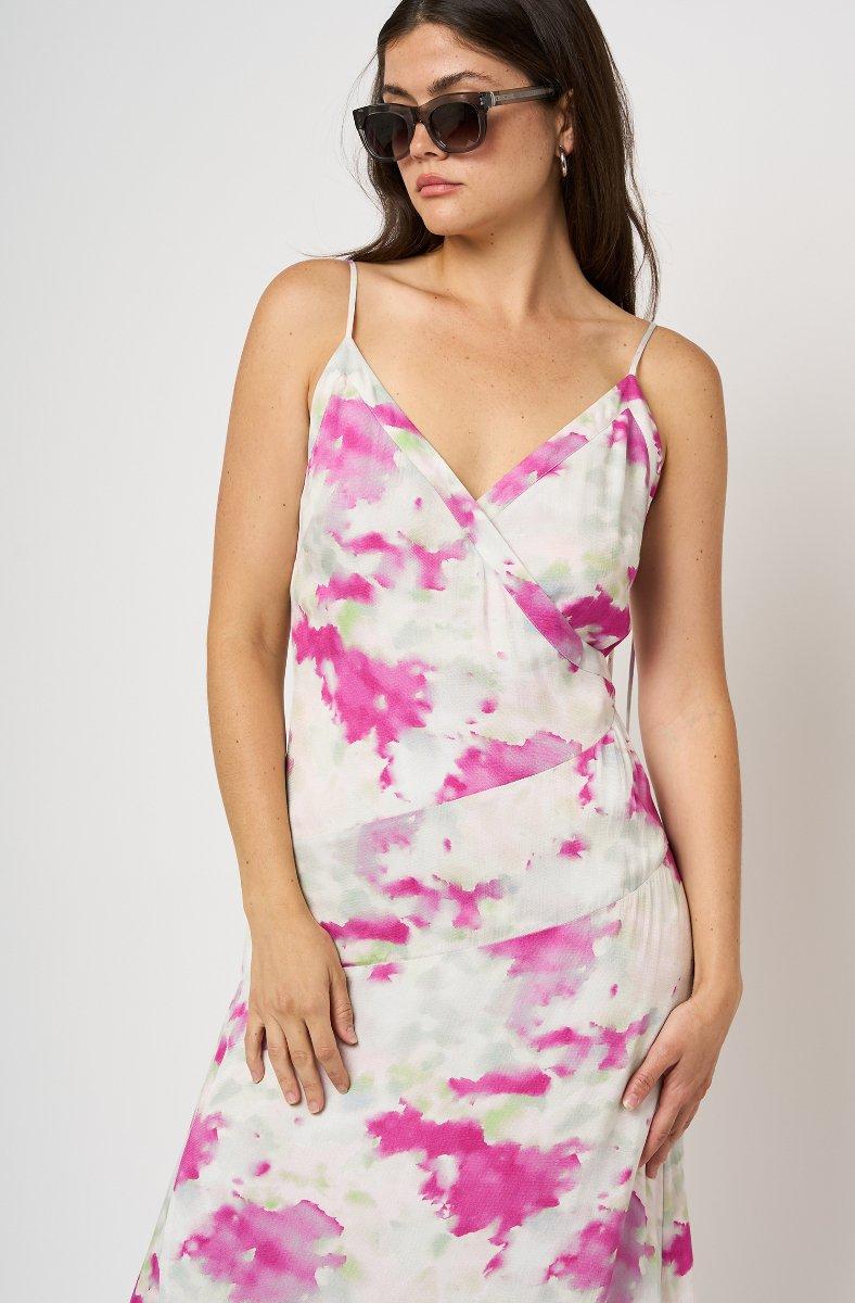 Jojo Maman Bébé Dami Dress Fuchsia Red Multi