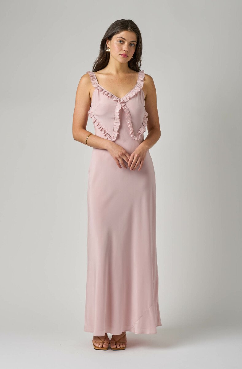 Jojo Maman Bébé Emer Dress Violet Ice