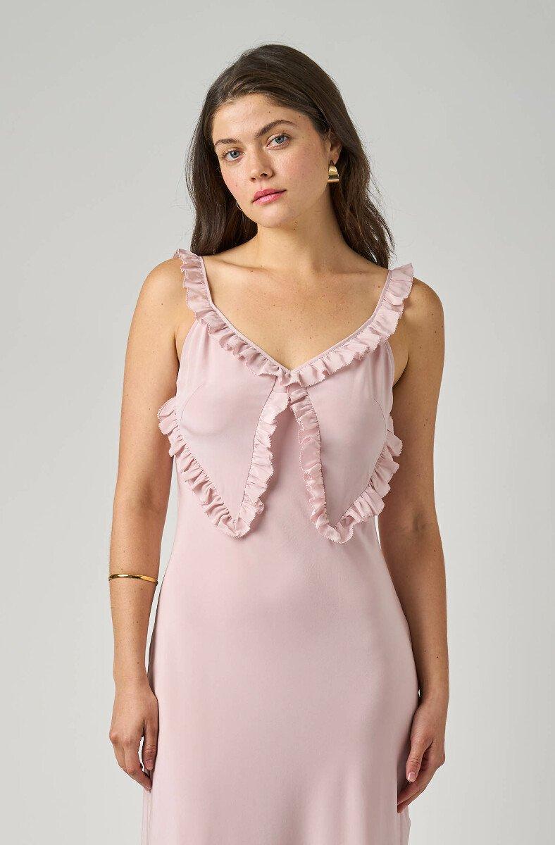 jojo maman bébé Emer Dress Violet Ice