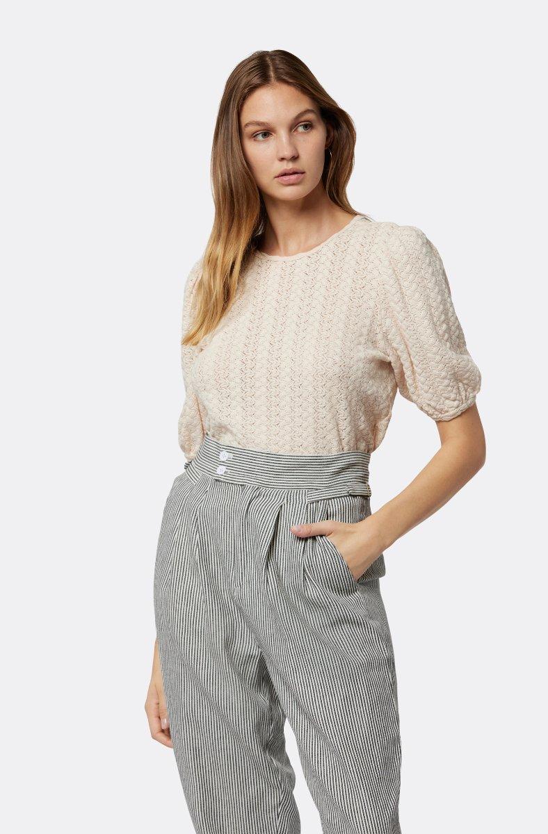 jojo maman bébé Jordie Short Sleeve Top Pink Tint