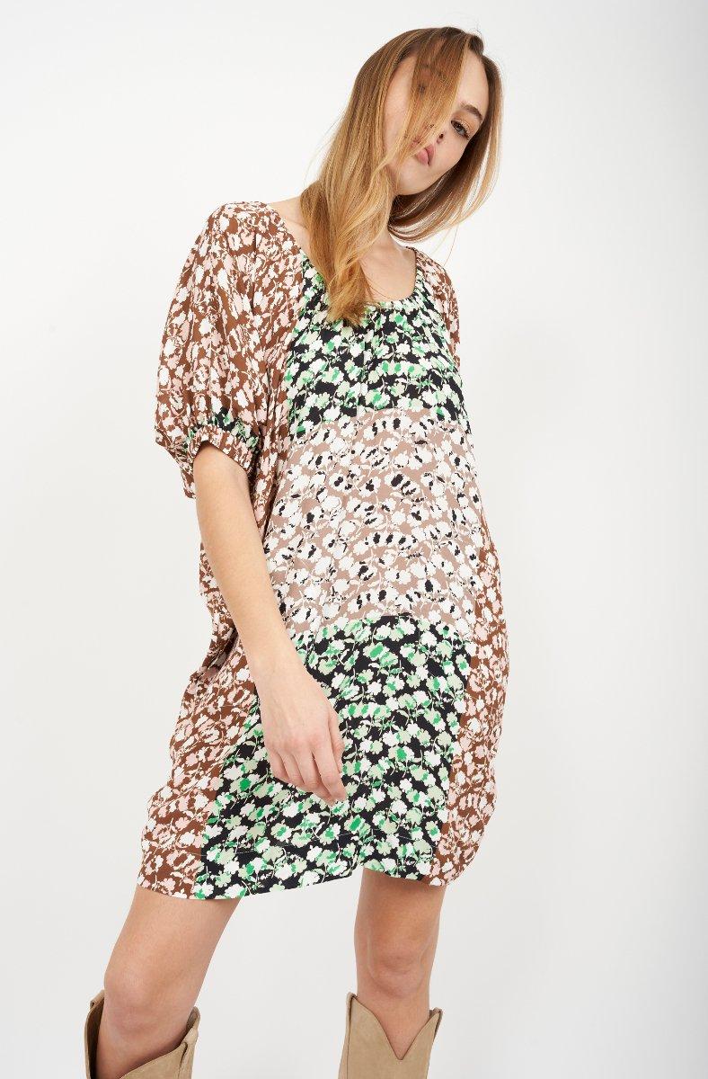 jojo maman bébé Lidia Dress Caviar Multi Black