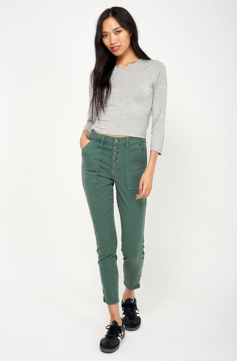 jojo maman bébé Maxine Park Skinny Mallard Green