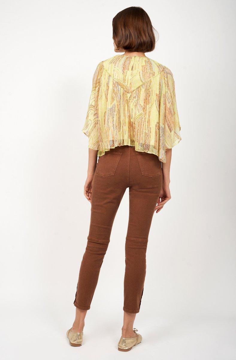 Jojo Maman Bébé Maxine Park Skinny Pant Toffee Red