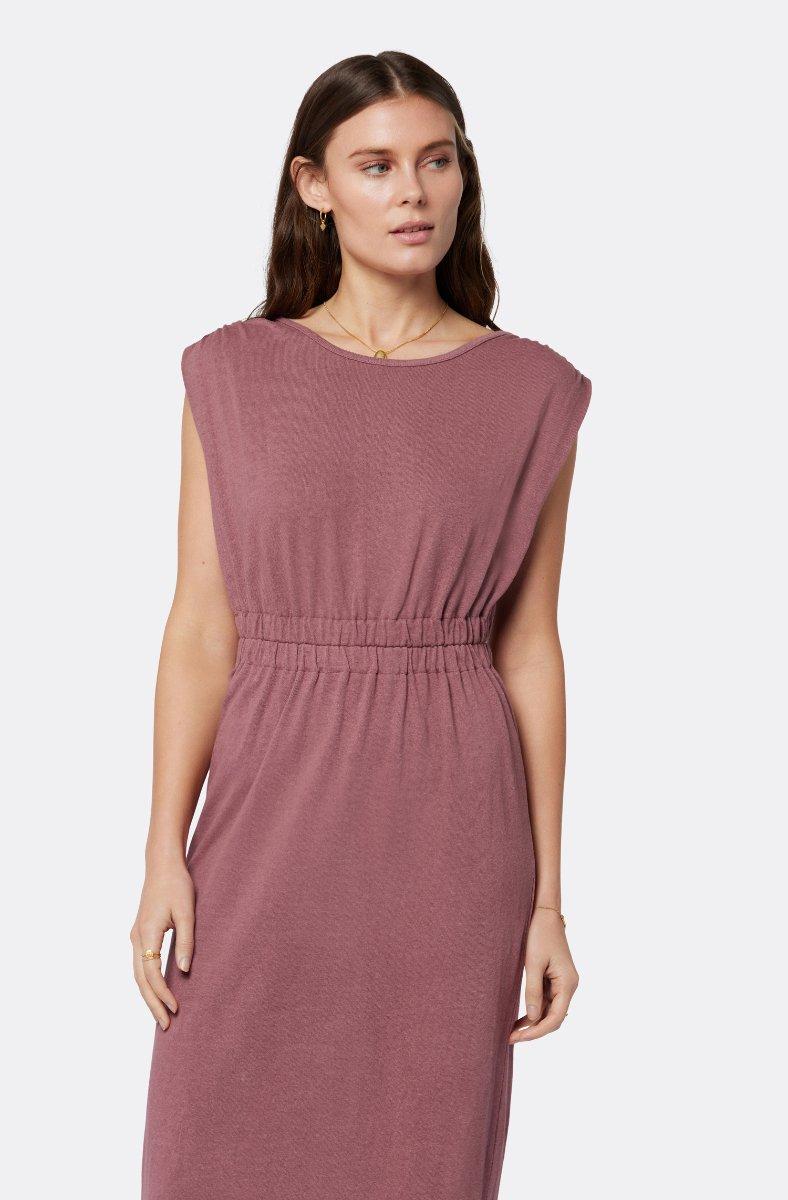 Jojo Maman Bébé Natalia Midi Dress Rose Brown