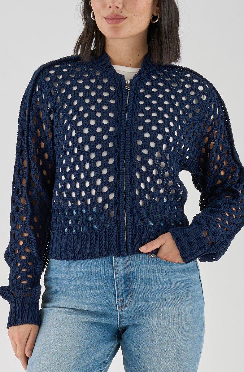 Jojo Maman Bébé Newark Sweater Navy Blazer