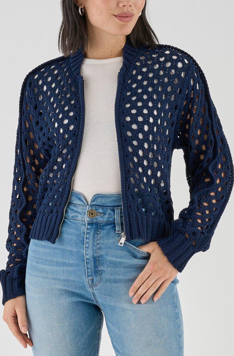 Jojo Maman Bébé Newark Sweater Navy Blazer