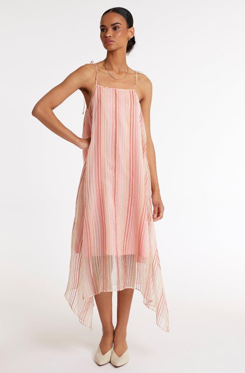 jojo maman bébé Roisin Dress Peach Melba