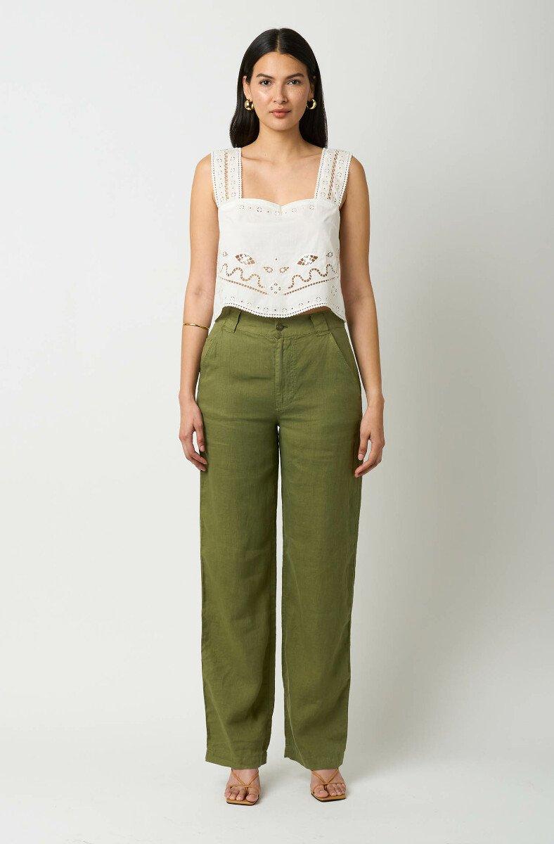 Jojo Maman Bébé Shea Pant Capulet Olive