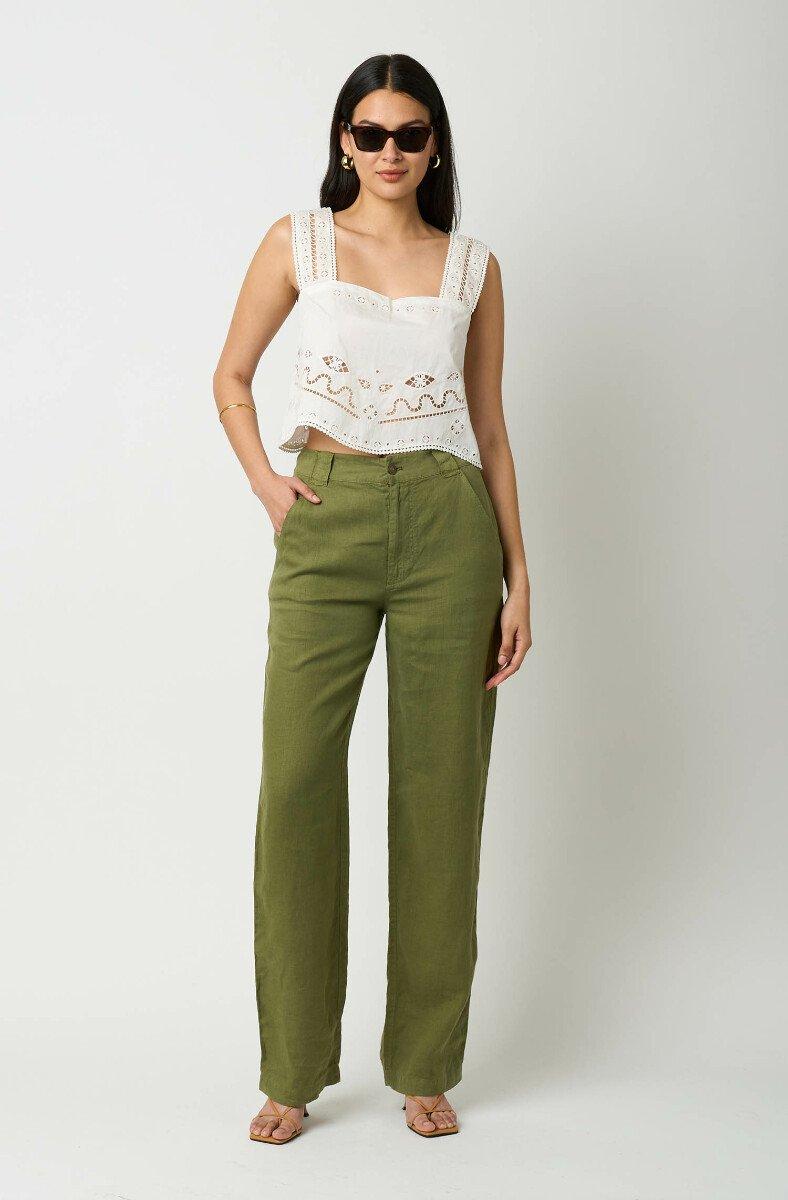 jojo maman bébé Shea Pant Capulet Olive