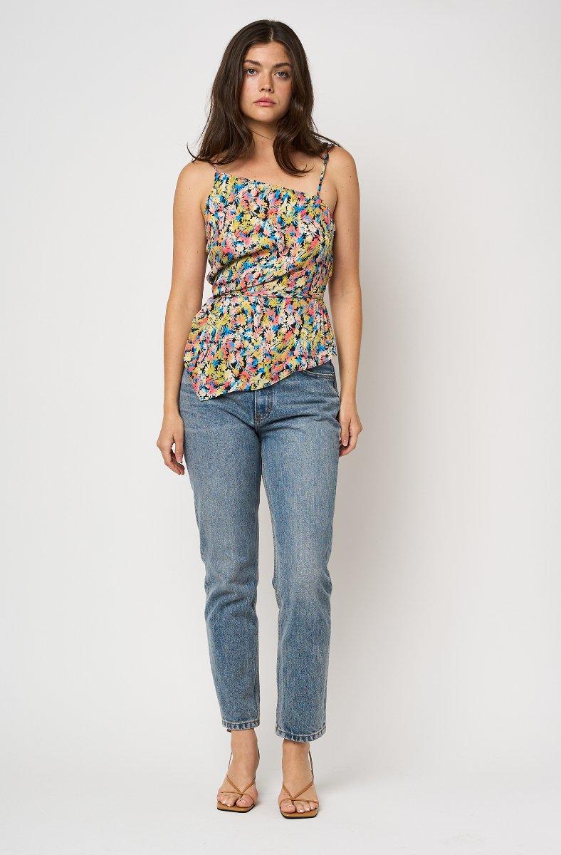 Jojo Maman Bébé Yarok Sleeveless Top Caviar Multi