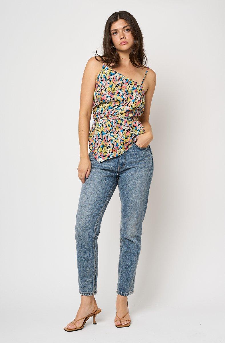 Jojo Maman Bébé Yarok Sleeveless Top Caviar Multi