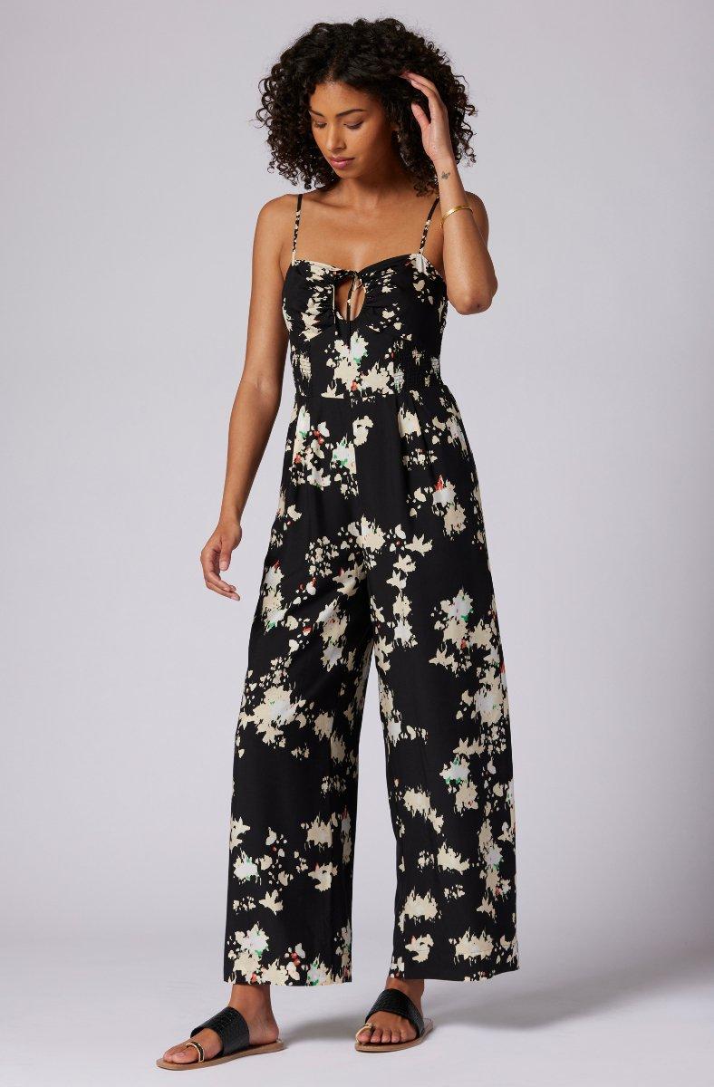 Jojo Maman Bébé Pearl Jumpsuit Caviar Multi Black Nuage