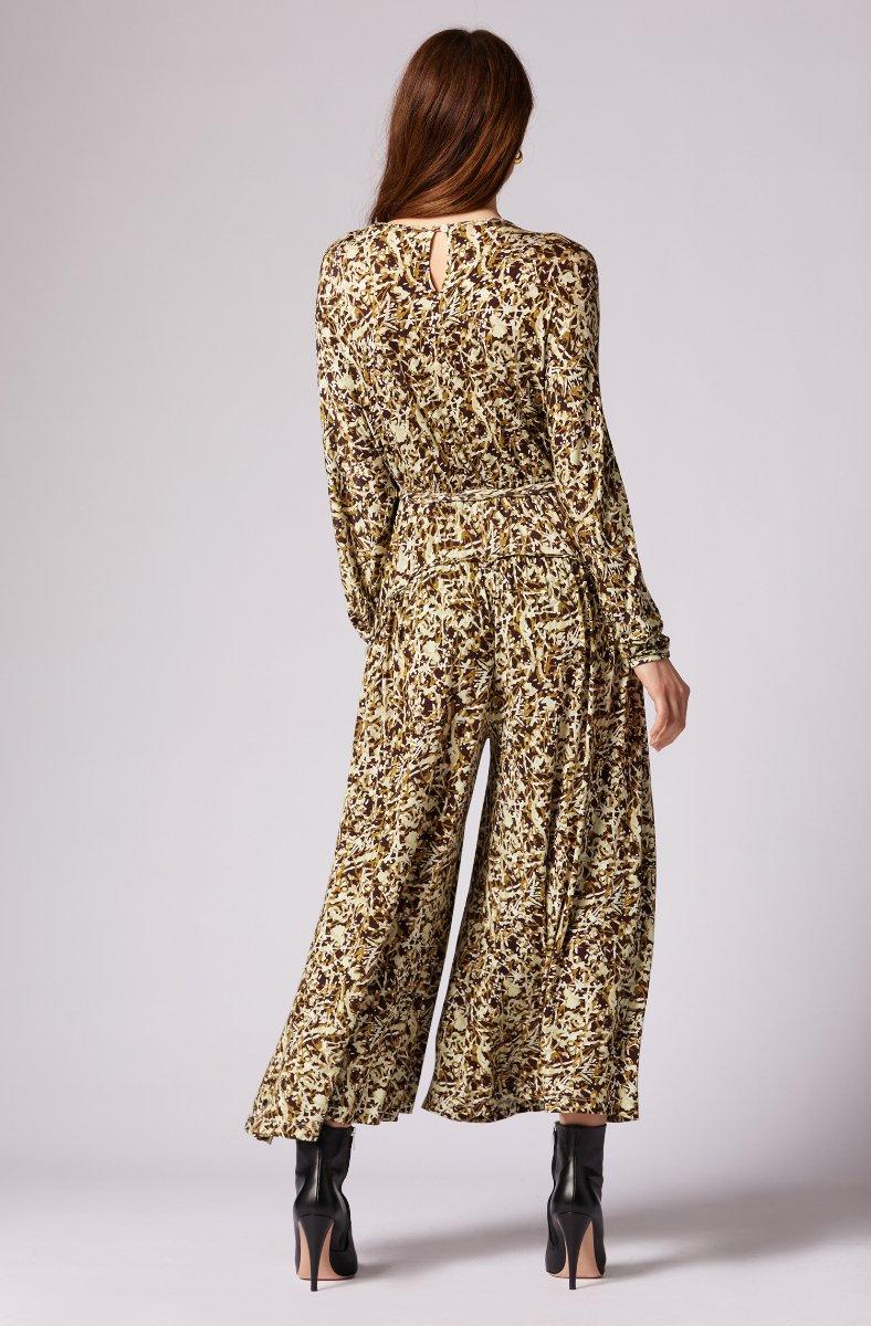 Jojo Maman Bébé Rhodes Jumpsuit Chocolate Plum Multi Brown